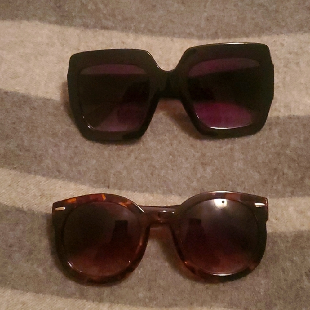 Black and Brown Sunglasses Bundle